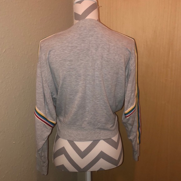 Multi Colored Fitted Sweatshirt - Picture 3 of 3